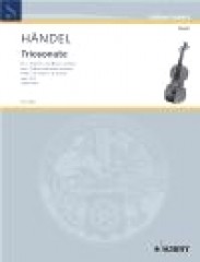 Händel, Georg Friedrich : 9 Triosonate op. 2 per 2 Violini, Basso continuo, Violoncello ad libitum: nr. 4 Händel, Georg Friedrich : 9 Triosonate op. 2 per 2 Violini, Basso continuo, Violoncello ad libitum: nr. 4