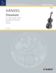 Händel, Georg Friedrich : 9 Triosonate op. 2 per 2 Violini, Basso continuo, Violoncello ad libitum: nr. 8 Händel, Georg Friedrich : 9 Triosonate op. 2 per 2 Violini, Basso continuo, Violoncello ad libitum: nr. 8