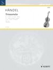 Händel, Georg Friedrich : 9 Triosonate op. 2 per 2 Violini, Basso continuo, Violoncello ad libitum: nr. 9 Händel, Georg Friedrich : 9 Triosonate op. 2 per 2 Violini, Basso continuo, Violoncello ad libitum: nr. 9