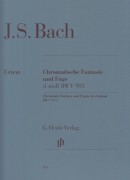 Bach, Johann Sebastian : Fantasia cromatica e fuga BWV 903, per Clavicembalo. Urtext