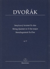 Dvorák, Antonín : Quintetto op. 97, per 2 Violini, 2 Viole e Violoncello. Partitura tascabile. Urtext