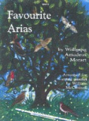Mozart, Wolfgang Amadeus : Favourite Arias, arranged for String Quartet
