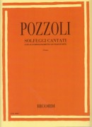 Pozzoli, Ettore : Solfeggi cantati con accompagnamento di pianoforte. 1° corso