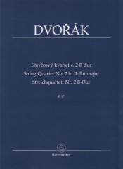 Dvorák, Antonín : Quartetto d’Archi in la nr. 1. Partitura tascabile. Urtext