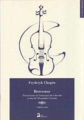 Chopin, Frédéric : Berceuse, per Violino solo Chopin, Frédéric : Berceuse, per Violino solo