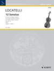 Locatelli, Pietro Antonio : 12 Sonatas op. 6, per Violino e Basso continuo op. 6: vol. I Locatelli, Pietro Antonio : 12 Sonatas op. 6, per Violino e Basso continuo op. 6: vol. I