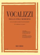 AA.VV. : Vocalizzi nello stile moderno, per Voce grave e Pianoforte
