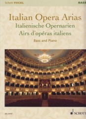 AA.VV. : Italian Opera Arias, per Basso e Pianoforte