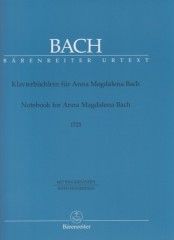 Bach, Johann Sebastian : Quaderno di Anna Magdalena, per Clavicembalo. Urtext