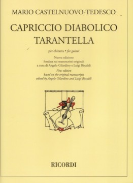 Castelnuovo-Tedesco, Mario : Capriccio Diabolico. Tarantella, per Chitarra