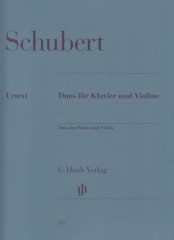 Schubert, Franz : Duos for Piano and Violin. Urtext