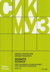 Prokofieff, Sergej : Sonata op. 119, per Violoncello e Pianoforte