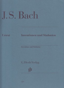 Bach, Johann Sebastian : Inventionen und Sinfonien, per Clavicembalo. Urtext