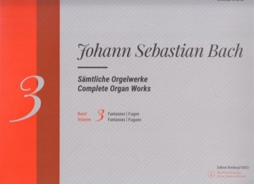 Bach, Johann Sebastian : Composizioni per Organo, vol. III. Urtext