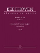 Beethoven, Ludwig van : Sonate op. 78, per Pianoforte. Urtext