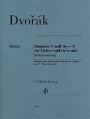 Dvorák, Antonín : Romance op. 11, per Violino e Pianoforte. Urtext