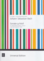 Bach, Johann Sebastian : Sonata BWV 1034, per Flauto dolce e Basso continuo Bach, Johann Sebastian : Sonata BWV 1034, per Flauto dolce e Basso continuo