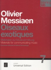Wimmer, Constanze – Schmidinger, Helmut : Olivier Messiaen: Oiseaux exotiques. Listening Lab – Materials for communicating music  