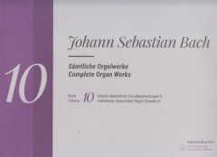 Bach, Johann Sebastian : Composizioni per Organo, vol. X. Urtext