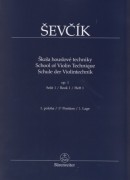 Sevcik, Otakar : School of Violin Technique op. 1. 1st Position, Book 1 Sevcik, Otakar : School of Violin Technique op. 1. 1st Position, Book 1