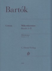 Bartók, Béla : Mikrokosmos volumes 1-2, per Pianoforte. Urtext