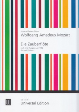 Mozart, Wolfgang Amadeus : Il Flauto magico, per 2 Violini