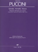 Puccini, Giacomo : Sonate, Versetti, Marce. Selezione dall’opera per Organo