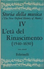 AA.VV. : L’età del Rinascimento, tomo secondo (1540-1630)