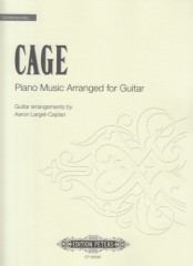 Cage, John : Piano Music, arranged for Guitar