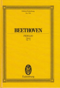 Beethoven, Ludwig van : Fidelio. Partitura tascabile