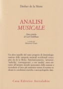 de la Motte, Diether : Analisi musicale