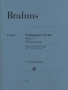 Brahms, Johannes : Concerto per Violino e Orchestra, riduzione per Violino e Pianoforte. Urtext Brahms, Johannes : Concerto per Violino e Orchestra, riduzione per Violino e Pianoforte. Urtext