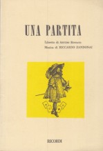 Zandonai, Riccardo : Una partita. Libretto
