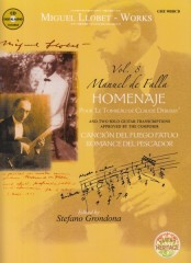 Llobet, Miguel : Manuel de Falla Homenaje pour ‘Le Tombeau de Debussy’, per Chitarra