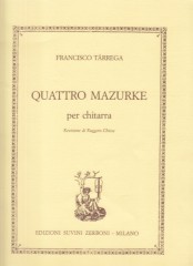 Tárrega, Francisco : 4 Mazurke, per Chitarra