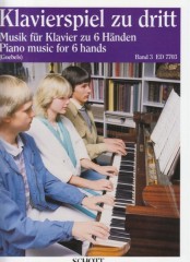 AA.VV. : Pezzi facili per Pianoforte a 6 mani, vol. III