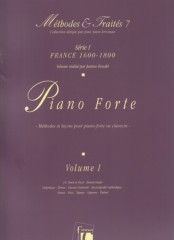 AA.VV. : Piano forte, Francia 1600-1800. Metodi e Trattati, vol. I. Facsimile