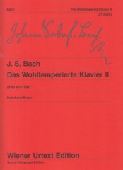 Bach, Johann Sebastian : Il Clavicembalo ben temperato, vol. II. Urtext Bach, Johann Sebastian : Il Clavicembalo ben temperato, vol. II. Urtext