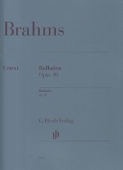 Brahms, Johannes : Ballate op. 10, per Pianoforte. Urtext Brahms, Johannes : Ballate op. 10, per Pianoforte. Urtext