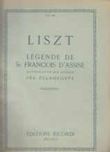 Liszt, Franz : Légende de St. François d’Assise. La prédication aux oiseaux, per Pianoforte
