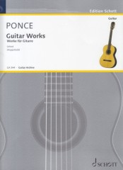 Ponce, Manuel María : Guitar Works. Urtext