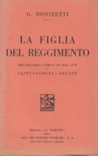 Donizetti, Gaetano : La figlia del reggimento. Libretto