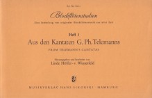 Höffer von Winterfeld, Linde : Studi dalle cantate di G. Ph. Telemann, per flauto dolce