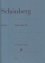 Schönberg, Arnold : Suite op. 25, per Pianoforte. Urtext