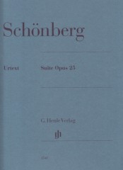 Schönberg, Arnold : Suite op. 25, per Pianoforte. Urtext