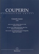 Couperin, François : Concerts Royaux (Paris, 1722), for one or two Treble Instruments, Bass Viol, Bassoon and Harpsichord. Urtext