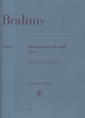 Brahms, Johannes : Sonata op. 2, per Pianoforte. Urtext