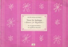 AA.VV. : Dances for Beginners, per 2 Flauti dolci