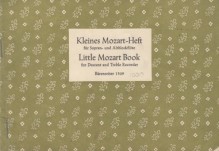 Mozart, Wolfgang Amadeus : Little Mozart Book, per 2 Flauti dolci