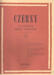 Czerny, Carl : La scuola della velocità op. 299: 40 Esercizi per Pianoforte